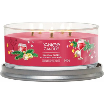 Holiday Cheer Signature Tumbler Candle ( vianočné veselie ) - Vonná sviečka
